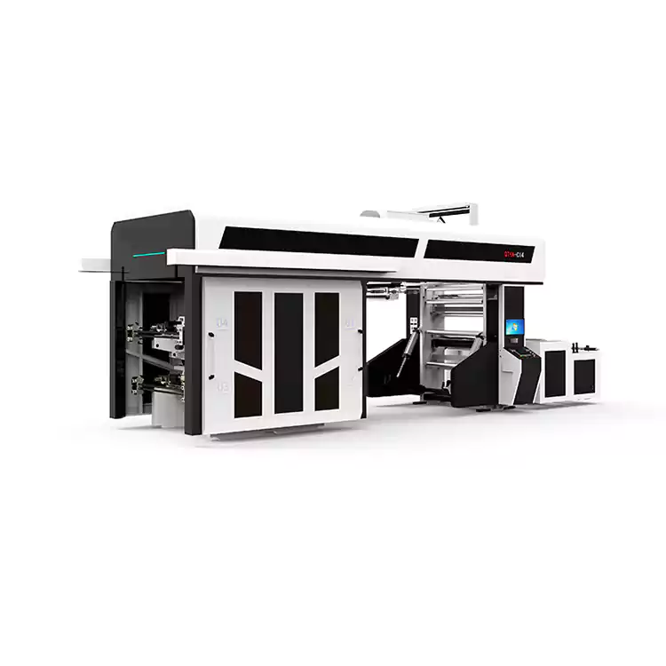 4-8 түсті флексографиялық Ci пластикалық флексо басып шығару машинасы