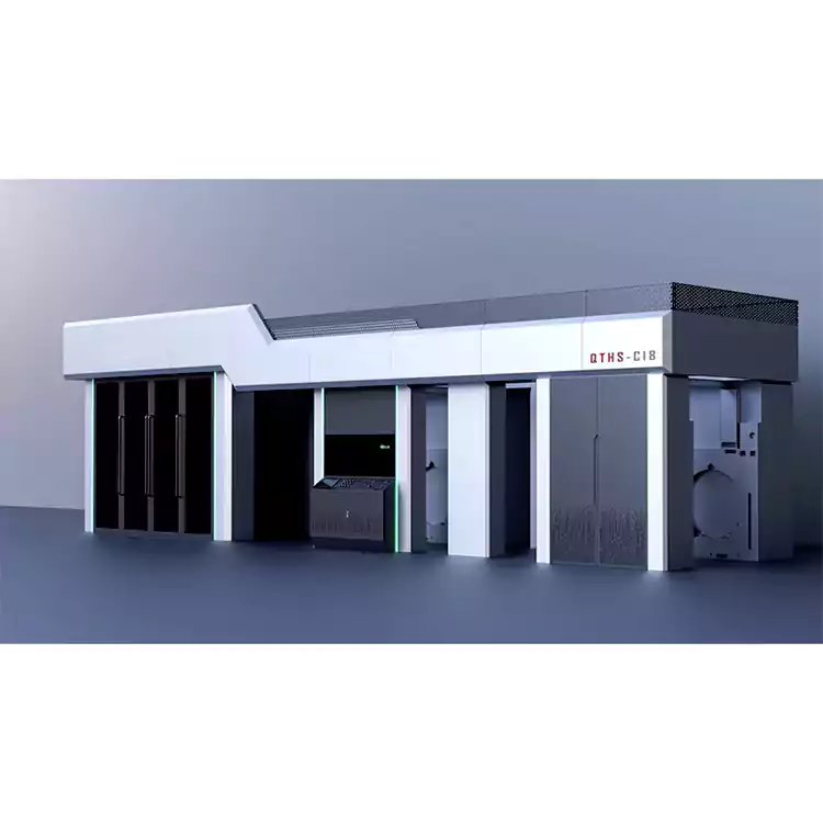 8 түсті толық сервожетекті орталық барабан флексо басып шығару машинасы